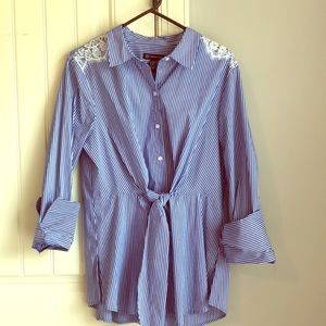 INC International Concepts Trendy Blouse